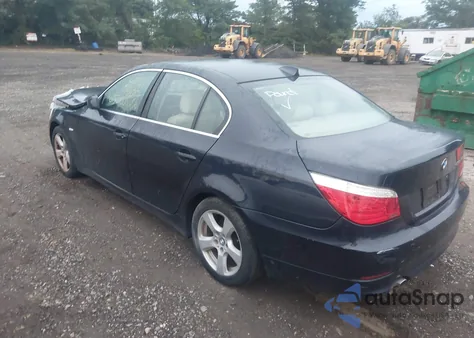 2008 BMW 535Xi z USA, uszkodzony, nr VIN WBANV93528CW55125